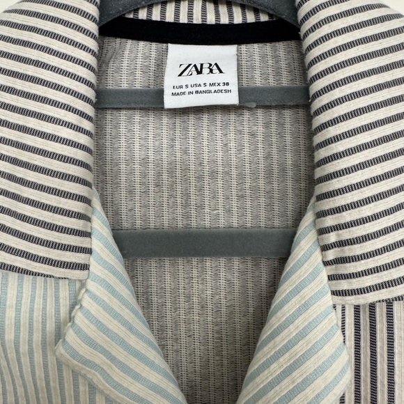 Men’s Zara Multicolor Button Down Dress Shirt - Picture 2 of 2